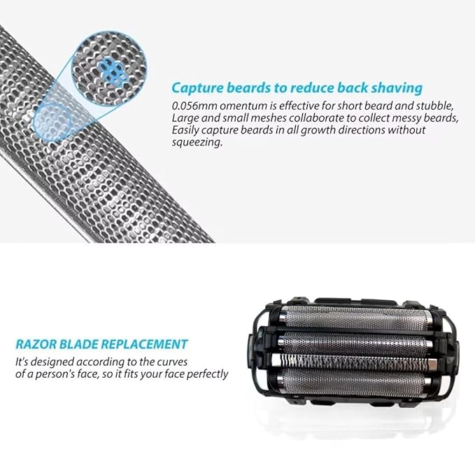 WES9025PC Replacement Shaver Outer Foil And Inner Blade ES-LA93/LA63 Fits for Panasonic ES-LA93 ES-LA93-KL8