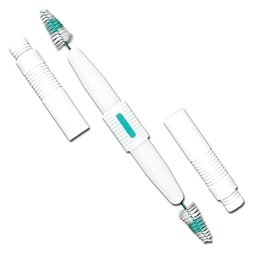 Staino Twins Interdental Brush Dual-Ended Travel Brush Jumbos Large Tapered Brush 36 2-Brush Units - Total 72 Brushes