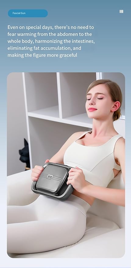 Proflex Muscle Therapy Device - 6/12/18/22 Interchangeable Heads with 5-Speed Quiet Massager