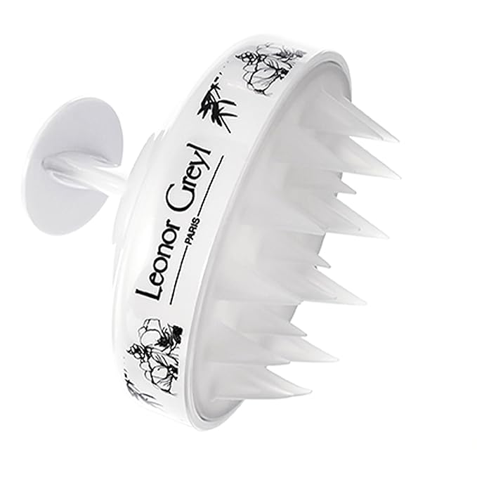 Scalp Massager Hair Growth by Leonor Greyl - Award Winning Luxury Scalp Massager Brush. Purifies and Stimulates the Scalp to Promote Hair Growth Shine and Strength
