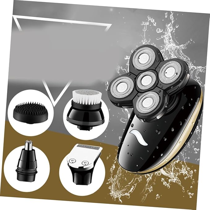 NOLITOY Electric Shaver Wet Dry Rechargeable Razor for Men Beard Trimmer Washable Shaving Machine