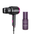 Wavytalk Foldable Hair Dryer and Heat protectant Spray for Hair 1.69 Fl Oz