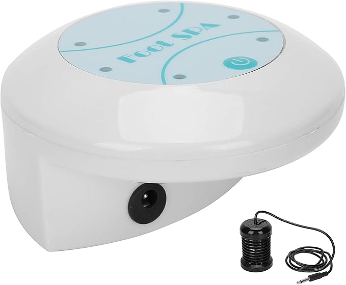 ANGGREK 110V‑220V Ionic Foot Bath Machine Portable Foot Spa Cleanse Machine Detox Health Care