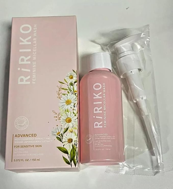 MorkongxFeminine Care Set Ririko Feminine Wash &amp Nourishing Serum Vanilla Caramel Scent for Sensitive Skin