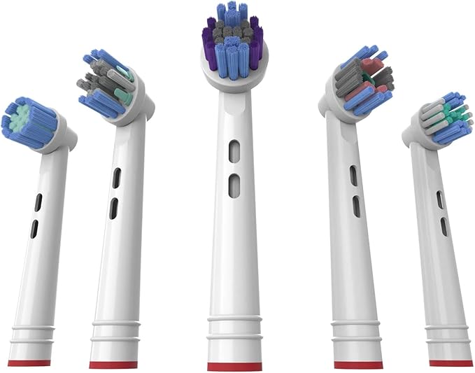 Replacement Brush Heads Compatible For Oral Toothbrush -B Fit Advance Power/Pro Health/3D Excel/Vitality Precision Clean BristlesD100 D25(28P-4Pcs)