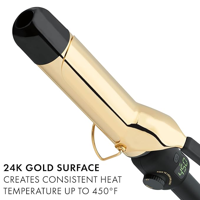 HOT TOOLS Professional 24K Gold 1-1/2'' Digital Curling Iron 1 ct.