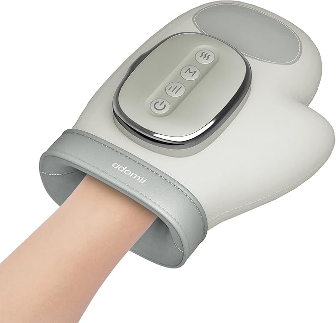 Hand Massager with Heat &amp Compression &amp Electric Shiatsu Neck and Back Massager