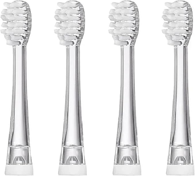4/8/12/16 Pcs SG-831 Ultral Soft Bristle Replaceable Brush Heads Compatible for SG977/EK6/EK7/SG513 Electric Toothbrush Head(8 pcs)
