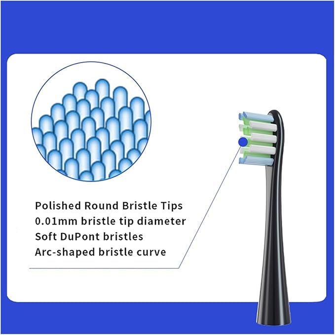 Electric Toothbrush Brush Head Replacement Part - Suitable for X/PRO Z1