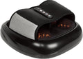 3-in-1 Foot Massager with Heat &amp Open Slipper Design - Shiatsu Kneading &amp Air Compression Acupuncture &amp Reflexology Black Feet Massager for Home Use Gifts for Women Men Mom and Dad