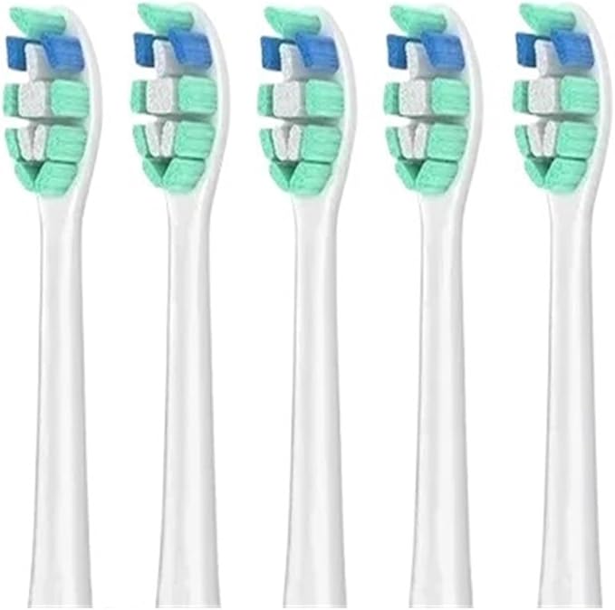 Electric Toothbrush Heads SuitableCompatible for Philips General 3/6/8/9 Full Range Brush(4PCS-C2-white)