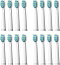 Compatible for Fairywill Electric Toothbrushes Replacement Heads Sets for FW-507 FW-508 FW-917 Head Toothbrush(FW01(4pack-16pcs))