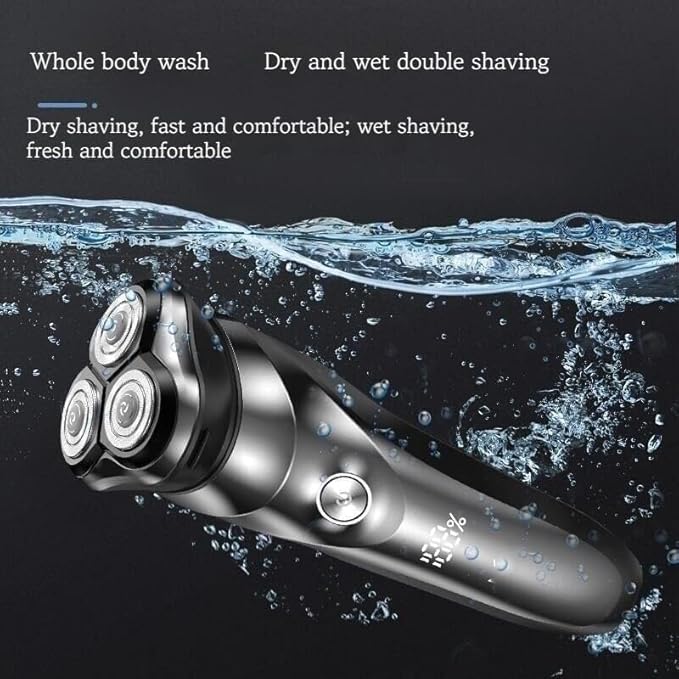 Electric Razor for Men Electric Shaver Razor Men's Electric Machine Trimmer Electric Shaver for Men Body Wash Beard Shaver