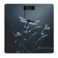 Dragonfly Silhouette Bathroom Scale Rounded Smart Scale for Body Weight Automatic Power On/Off Weight Scales Accurate Bathroom Digital Scales for Pet Home Bedroom Kitchen