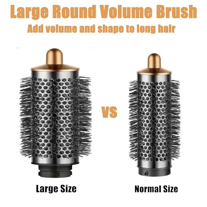 Upgraded Large Round Volumizing Brush for Dyson for Airwrap HS01 HS05 for Airwrap Accessories for Limp Flat Hair