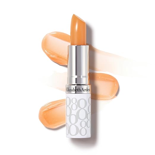 Elizabeth Arden Eight Hour Cream Lip Protectant Stick SPF 15 Sunscreen Balm Moisturizer for Dry Cracked Lips with Shea Butter Coconut Oil &amp Vitamin E 0.13 oz