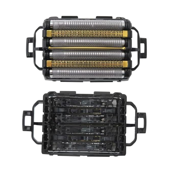 New Version Men's Electric Razor Replacement Inner Blade &amp Outer Foil Set with A-RC6 6-Blade Shaver Compatible for Panasonic ES-LS9A-K ES-LS8A-K WES9600P