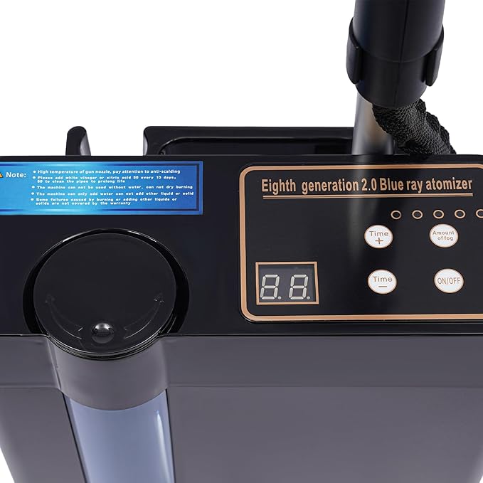 1300W 110V Nano Hair Steamer 3-in-1 Commercial Grade Salon Steamer with Adjustable Nanospray Multifunctional Hair Salon Nano Hair Steamer for Hair Care Repair Color in Hair Salons