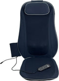 Shiatsu Back Massager with Kneading and Heating - Dark Blue - Multi-Functional Massage - Office Staff Phubber Motorist High-Heeled Shoes - Relax &amp Recharge