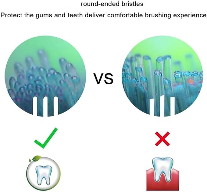 12pcs Replacement Brush Head Compatible for PH Care Diamondclean Toothbrush(White)