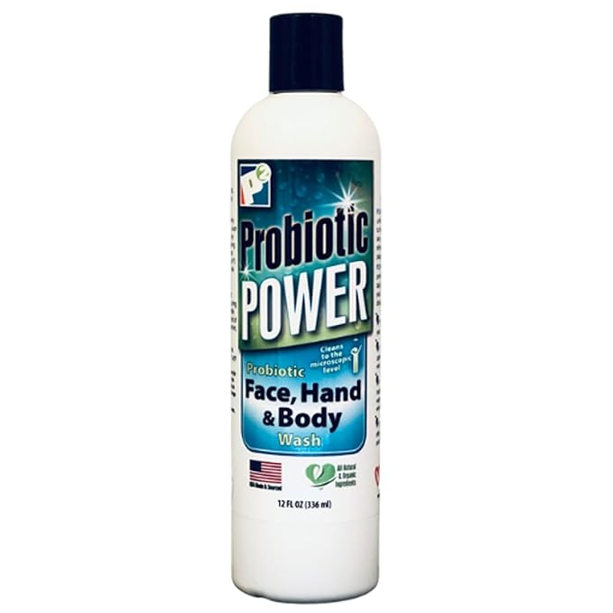 Face Hand &amp Body Wash – Gentle Coconut Based Cleanser with Organic Spearmint pH Balanced Sulfate Free Paraben Free Suitable for Sensitive Skin Daily Use - 12 oz
