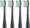 Toothbrush Heads Compatible for Air2/One/SE X/X PRO/Z1/F1 4PCS(4pcs Black)