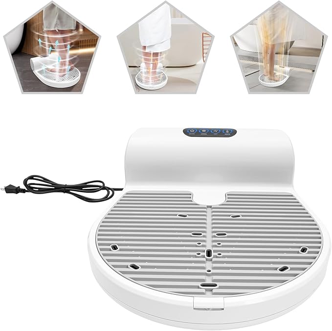 Full Body Dryer After Shower 1500W Body Heater Blow Dryer with 3 Wind Speed Waterproof &amp Non-Slip Body Care Dryers LCD Touch Control Panel Drying Machine