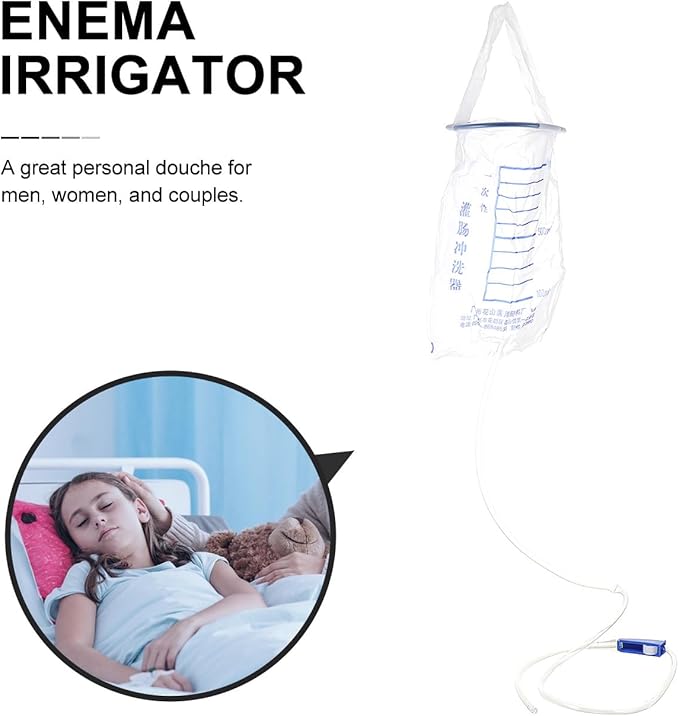 10pcs Cleaning Pouch Syringe Set -Grade Washing System for Feminine Care Colon Cleansing and Bathroom Cleaning Supplies Suitable for Female Hygiene Use