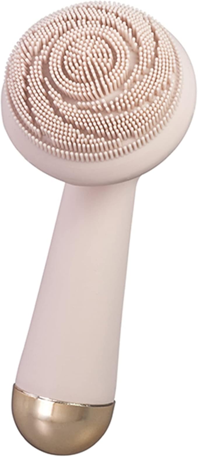 Silicone Facial Cleansing Brush - Sonic Face Cleanser and Massager Face Exfoliator - FineLife Products Scrubber - Exfoliating Skin Care Tools - Rechargeable Face Brushes for Men &amp Women