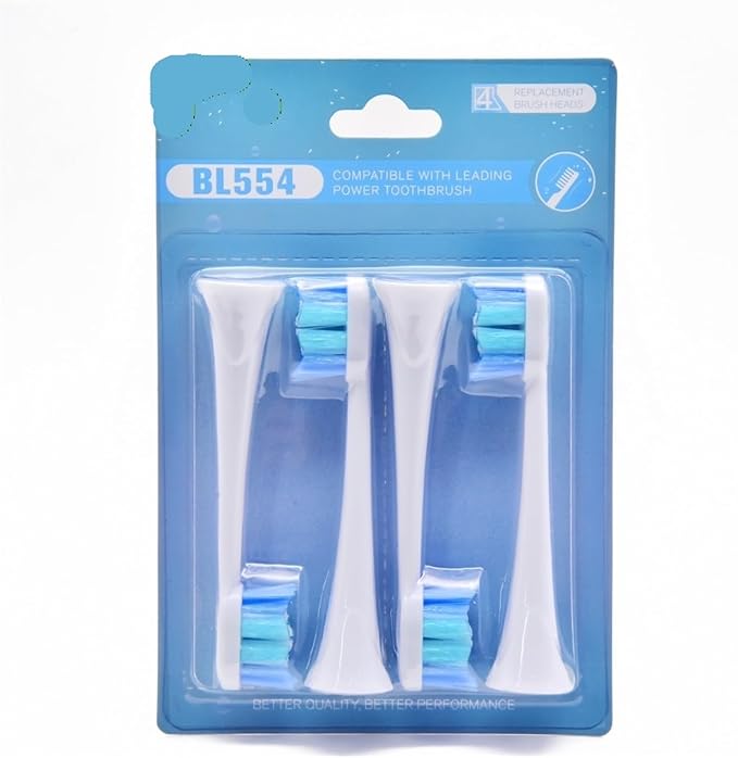Compatible for Care Toothbrush Brush Head HX3/HX6/HX9 Series HX3210/3211/6150/6500/6510/6530/9342/6730 Replacement Heads(16pcs)