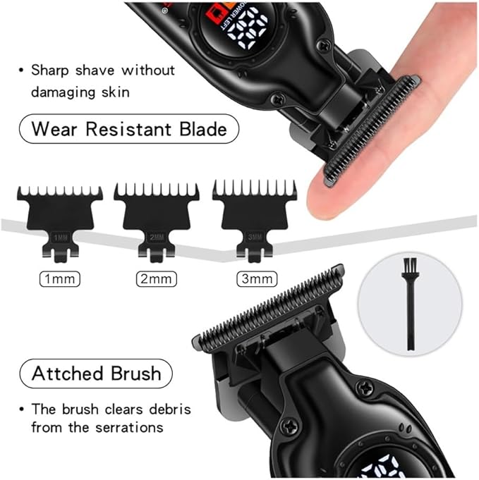 Hair Clipper Professional Men's Electric Trimmer USB Charging Sharp Shaving Does not Damage The Skin Family First Choice