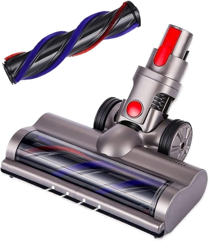 Turbo Electric Motorized Brush Compatible for Dyson V7 V8 V10 V11 V15 Brush Cleaner Head(Lst)