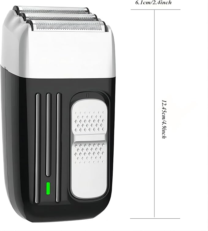 Electric Razors for Men Rechargeable Cordless Foil Shaver for Men - 3 Blades Smooth and Precise Shave