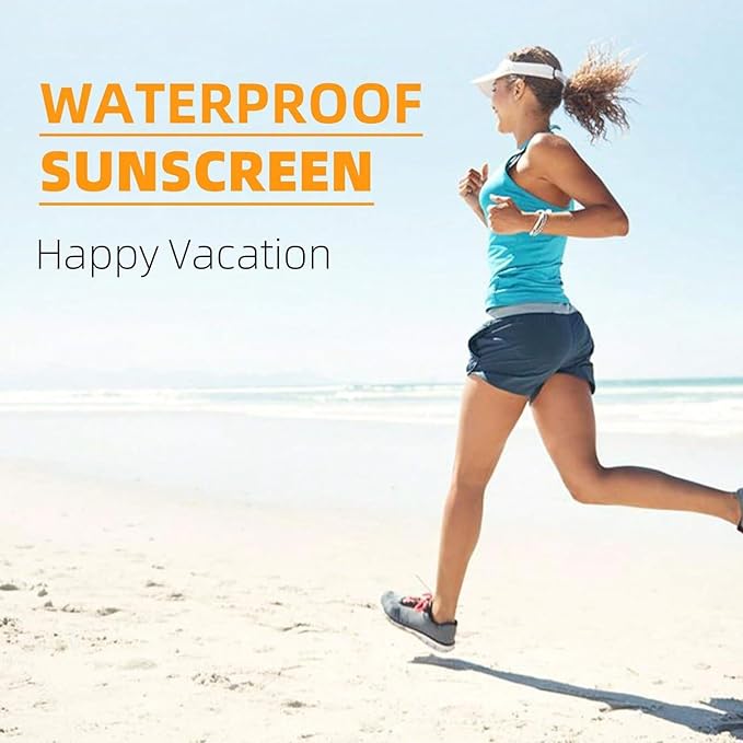 Hydrating Clear Face Sunscreen SPF 50 – Non-Sticky Sun Essence with Broad Spectrum UVA/UVB Protection Travel Size 50ml (1.7oz)