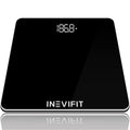 INEVIFIT Bathroom Scale Highly Accurate Digital Bathroom Body Scale Precisely Measures Weight up to 400 lbs