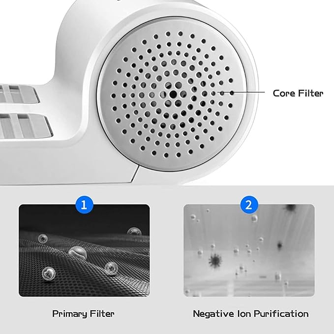 Full Body Dryer Waterproof Hand Dryer with Negative Ions Hot Cool Air Modes Touch Screen for Bathroom and Household Use