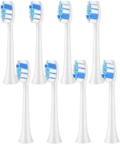 16PCS Electric Toothbrush HeadsCompatible for Fairywill P11 T9 P80(16White)