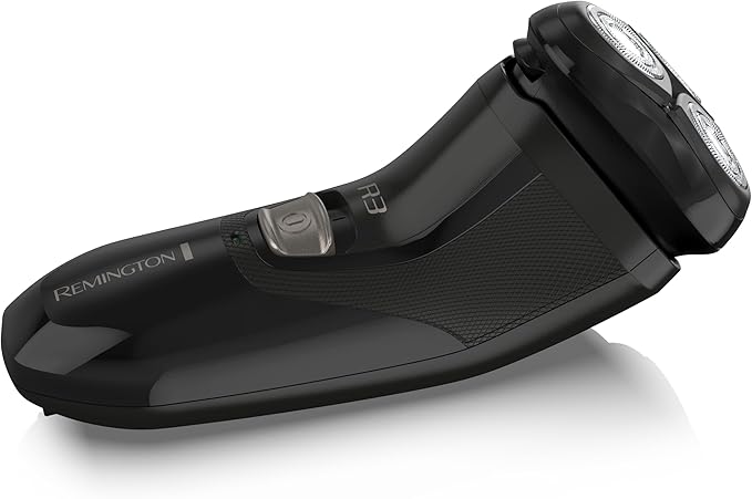 Remington R3 Style Series Rotary Shaver for Men Flexing Technology and Sensitive Skin Comfort Rechargeable Wet or Dry Electric Razor with Pop Up Trimmer and Stubble Attachment