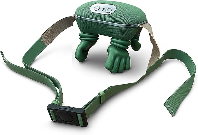 Neck Massager with Fingers - 2026 Neck Massager with HeatWireless Design Lightweight Solution with Heating Function (Green)