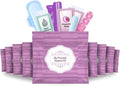 Purple Style Menstrual Kit All-in-One 10 Pack | Convenience on The Go | Period Kit Pack for Travelling Tweens &amp Teenagers or just When You’re Out | Individually Wrapped Feminine Hygiene Product