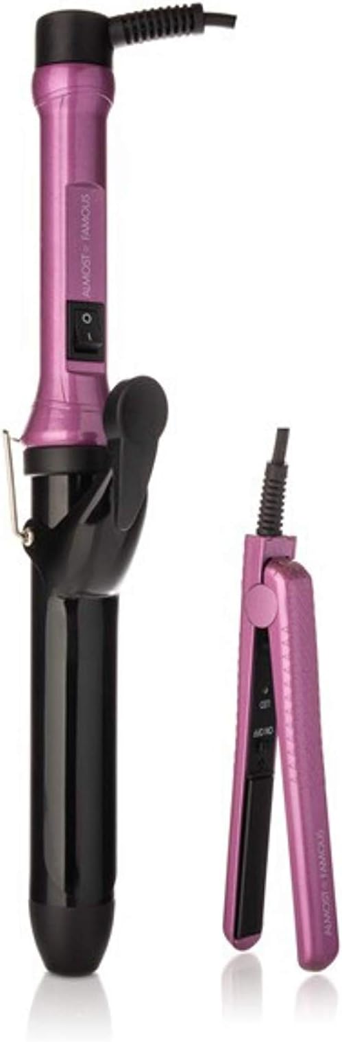 Beach Wave Babe 2-Piece Set with Curling Wand &amp Mini to-Go - Tyrian Purple