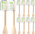 10Pack Toothbrush Replacement HeadsCompatible for Sonicare HY1200/06 BD1003/AZ(Pink)