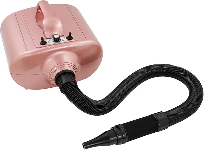 Pet Grooming Hair Dryer 3600W Dual Motor Dog Dryer Blower with Adjustable Speed &amp Temperature High Velocity Pet Hair Dryer for Large &amp Small Dogs Includes Nozzles &amp Flexible Hose