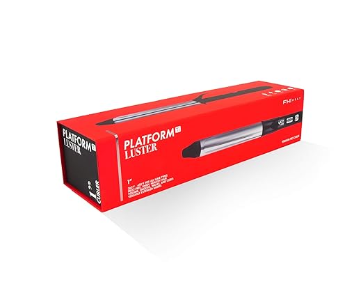 FHI Heat Platform Ti Luster - Titanium Professional 1” Curling Iron