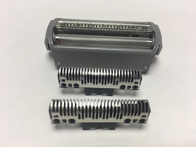 Replacement Shaver Razor Head Inner Blade And Outer Foil Screen For Panasonic ES7020 ES7017 ES7016 ES7015 ES7013 ES7009 ES7008 ES7007 ES7006 ES7005 ES7003 ES7001 ES7000 Men with Pop-up Trimmer Wet Dry