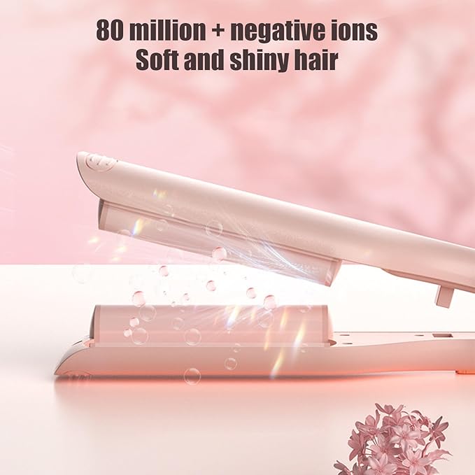 Curling Iron Crimper Waver | Curling Iron Wand Hair Crimper | Temperature Adjustable Wand Anti-Scald 25mm Equipment for Home Salon Travel Dating Cosplay Wedding