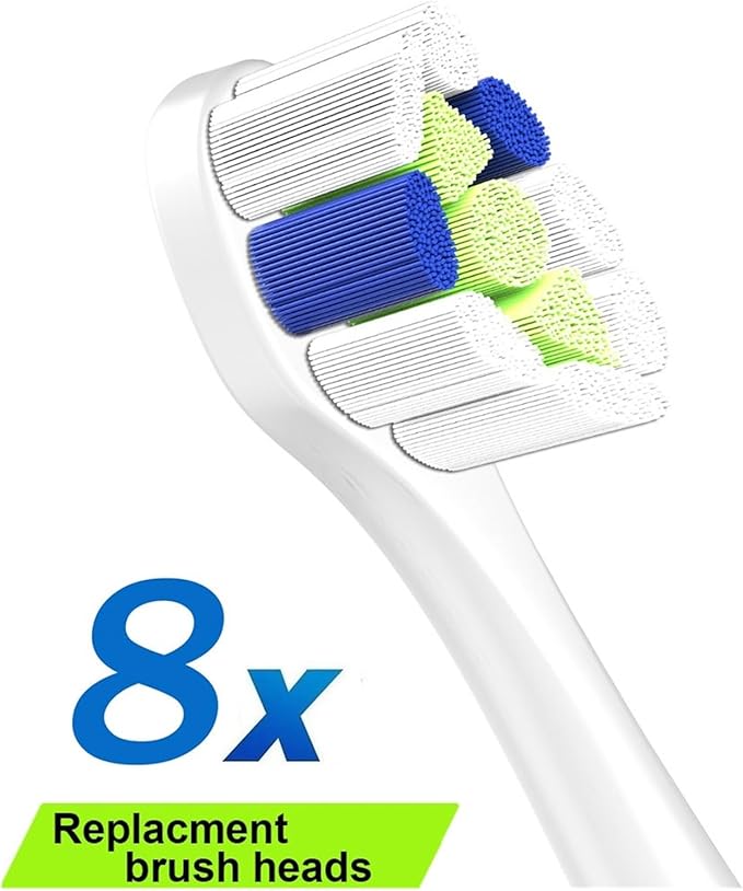 4/8pcs Replacement Toothbrush HeadsSonic Care Heads Brush Compatible for Sonicare Handle(8pcs)