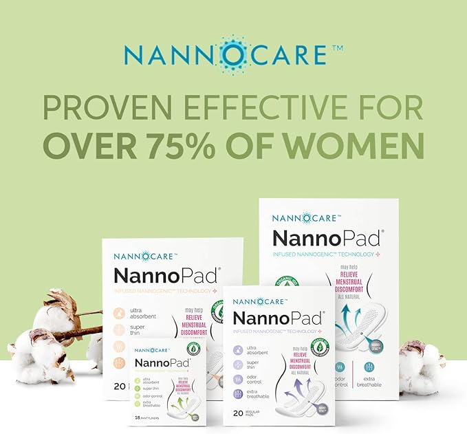 Organic Pantyliners - Organic Cotton Pads - Thin Period Pads – Nannocare Feminine Hygiene Products