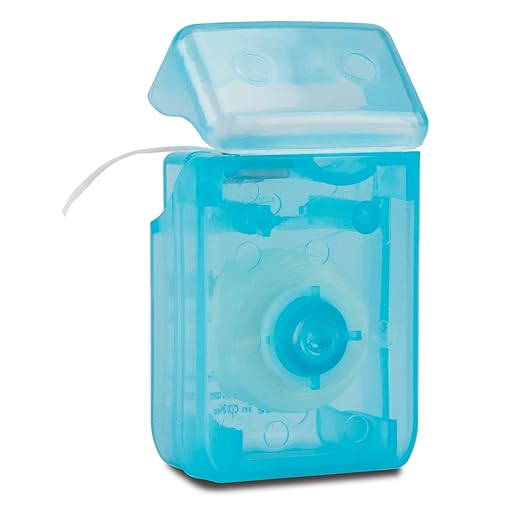 SmileGoods Waxed Dental Floss 12 yds Unflavored Bulk Pack of 72