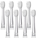 8/12/16 Pcs SG-831 Ultral Soft Bristle Replaceable Brush Heads Compatible for SG977/EK6/EK7/SG513 Electric Toothbrush Head(8 pcs)